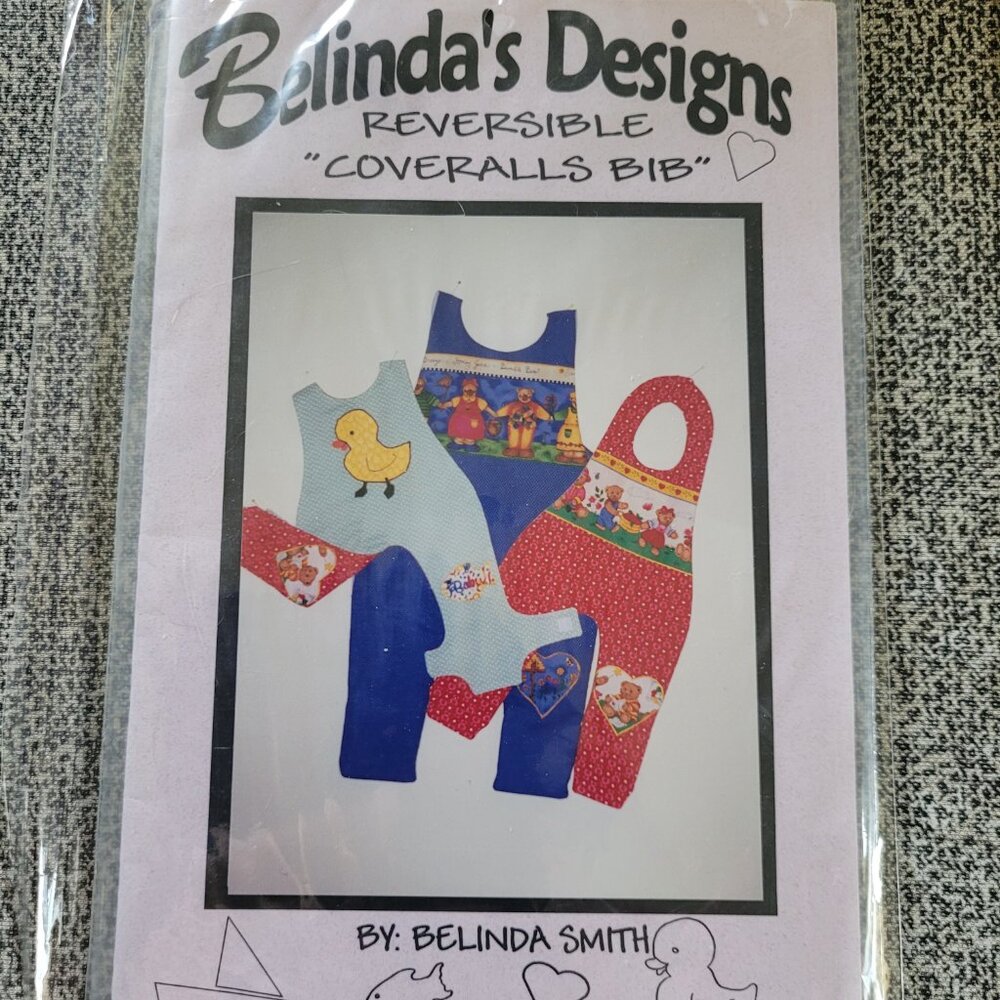 Belinda's Designs ~ Reversible Bib Coveralls  ~ 13-32 LBS
